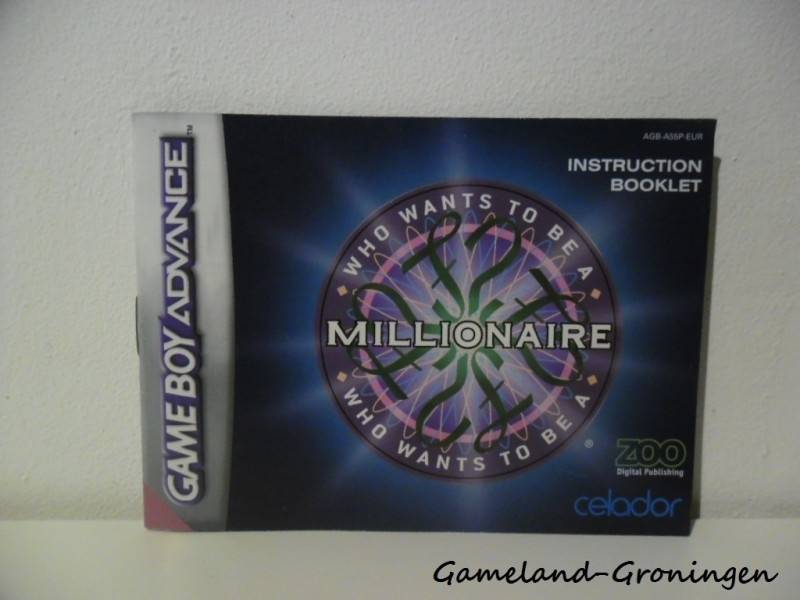 Who Wants To Be A Millionaire (Handleiding, EUR)