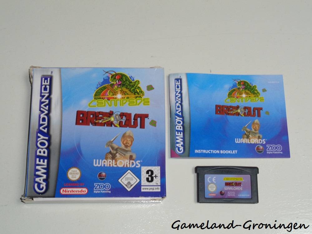 Centipede & Breakout & Warlords (Compleet, EUR)