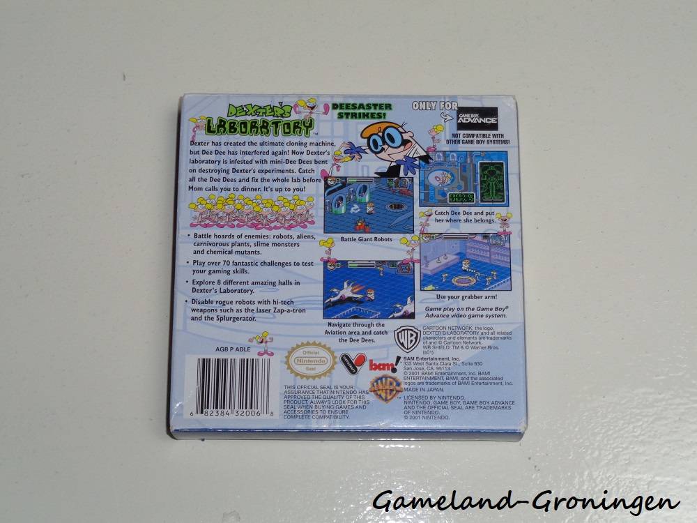 Dexter S Laboratory Deesater Strikes GBA Kopen Gameland Groningen