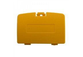 Batterijklepje Gameboy Color Geel