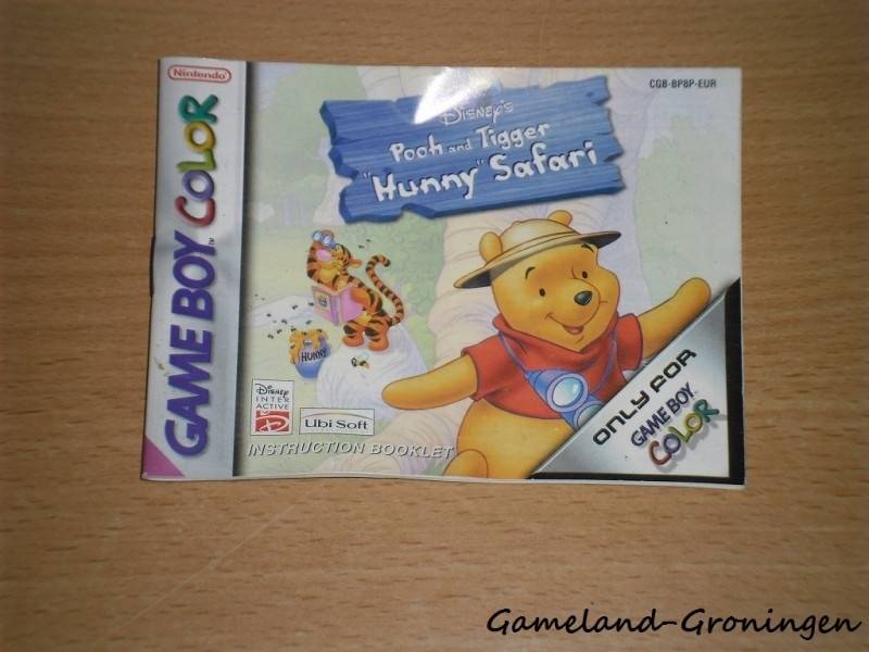 Disney's Pooh & Tigger's Hunny Safari (Manual, EUR)