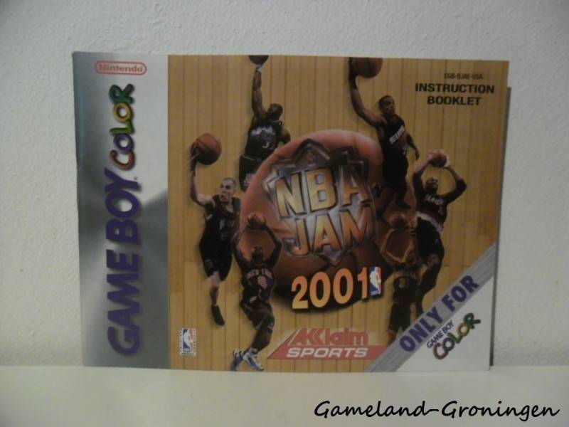 NBA Jam 2001 (Handleiding, USA)