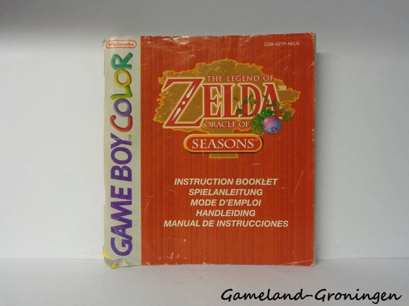 The Legend of Zelda Oracle of Seasons (Manual, NEU5)