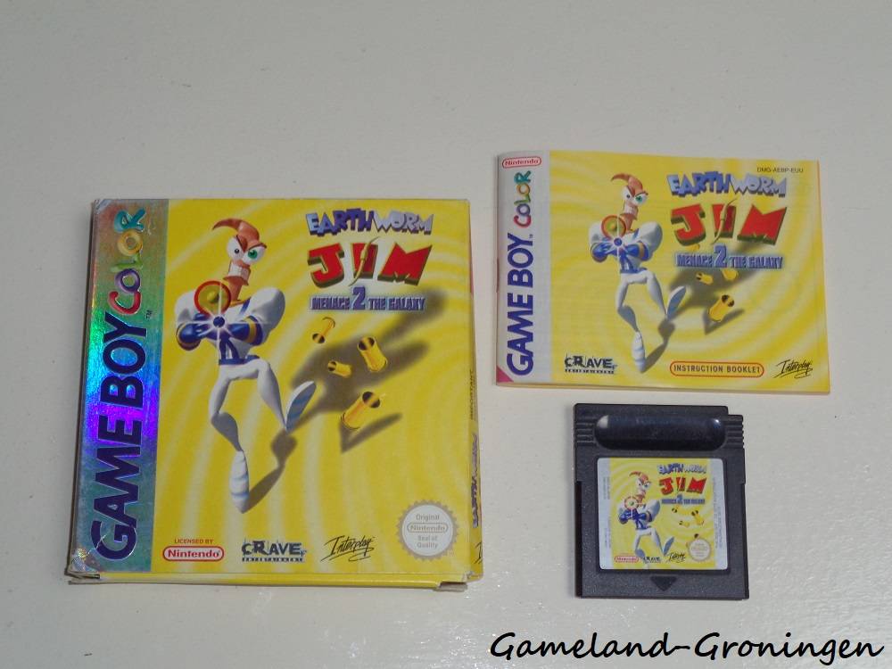 Earthworm Jim 2 Menace the Galaxy (Complete, EUR)