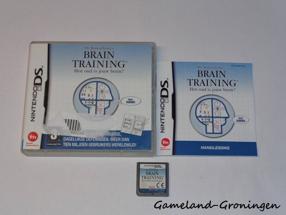 Dr. Kawashima's Brain Training Hoe Oud is Jouw Brein? (Compleet, HOL)