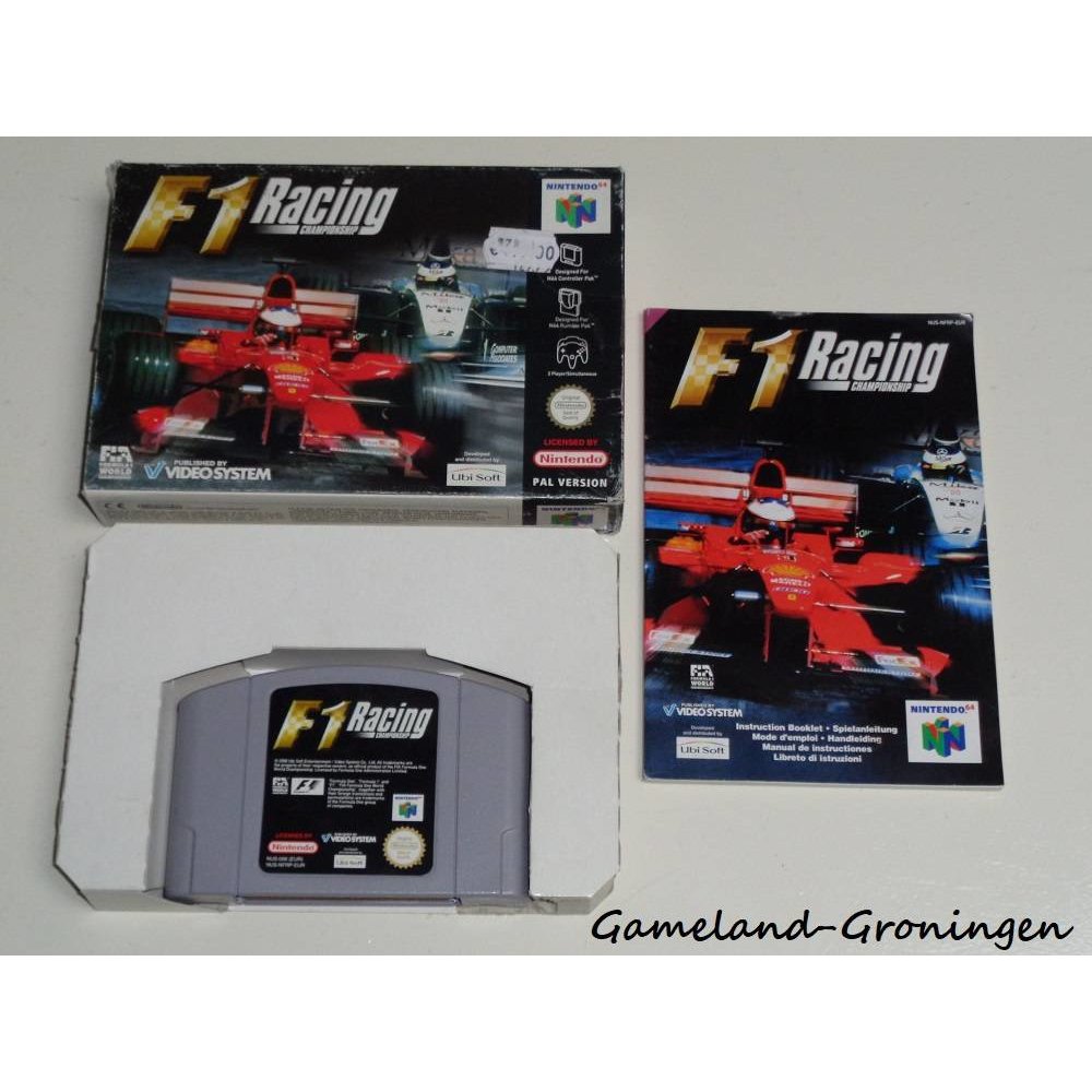 F1 Racing Championship (Compleet) - Nintendo 64 Kopen - Gameland-Groningen