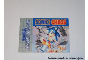 Sonic the Hedgehog Chaos (Handleiding)