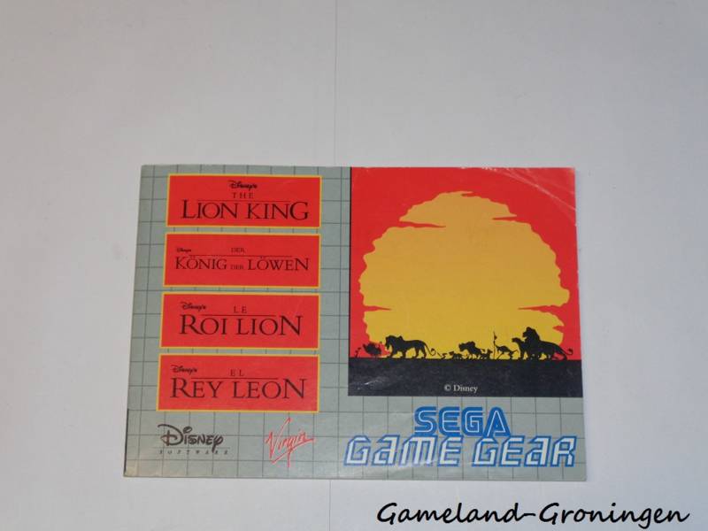 Disney's The Lion King (Manual)