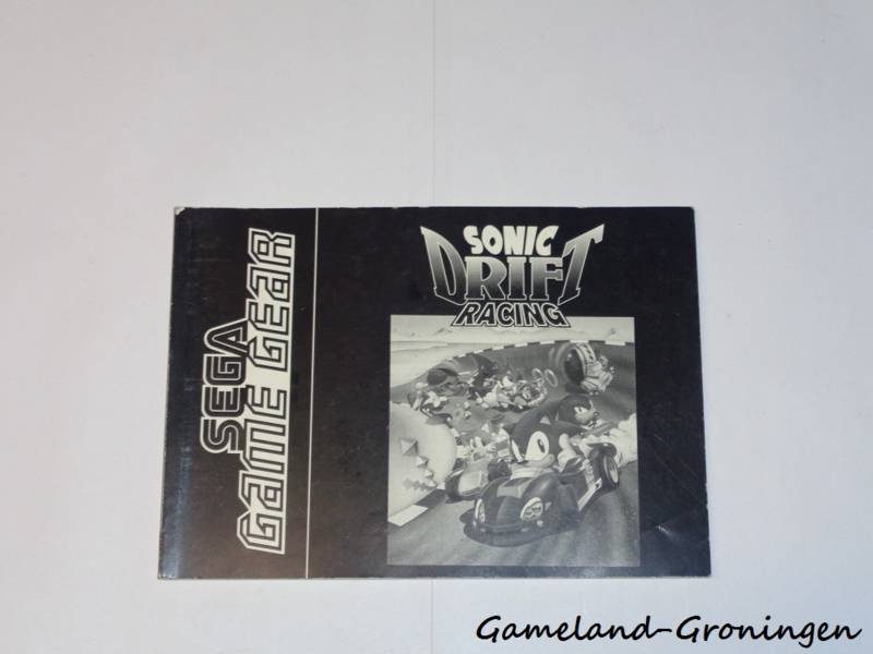 Sonic Drift Racing (Handleiding)