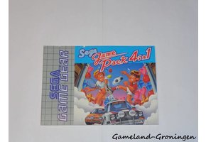 SEGA Game Pack 4 in 1 (Handleiding)