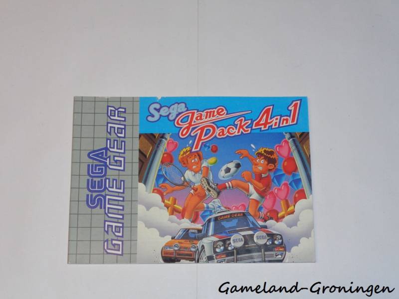 SEGA Game Pack 4 in 1 (Manual)