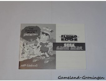 The Simpsons Bart vs the Space Mutants (Manual)