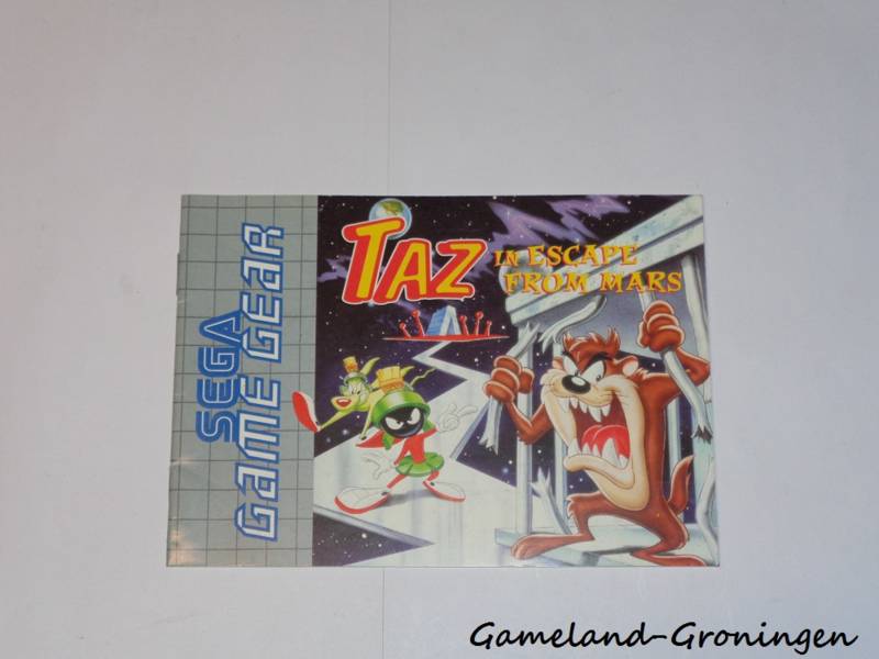 Taz in Escape From Mars (Manual)