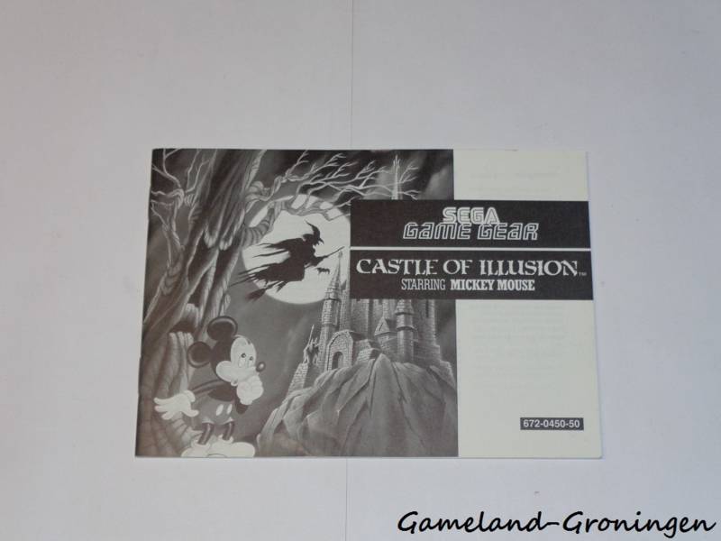 Castle of Illusion Starring Mickey Mouse (Manual)