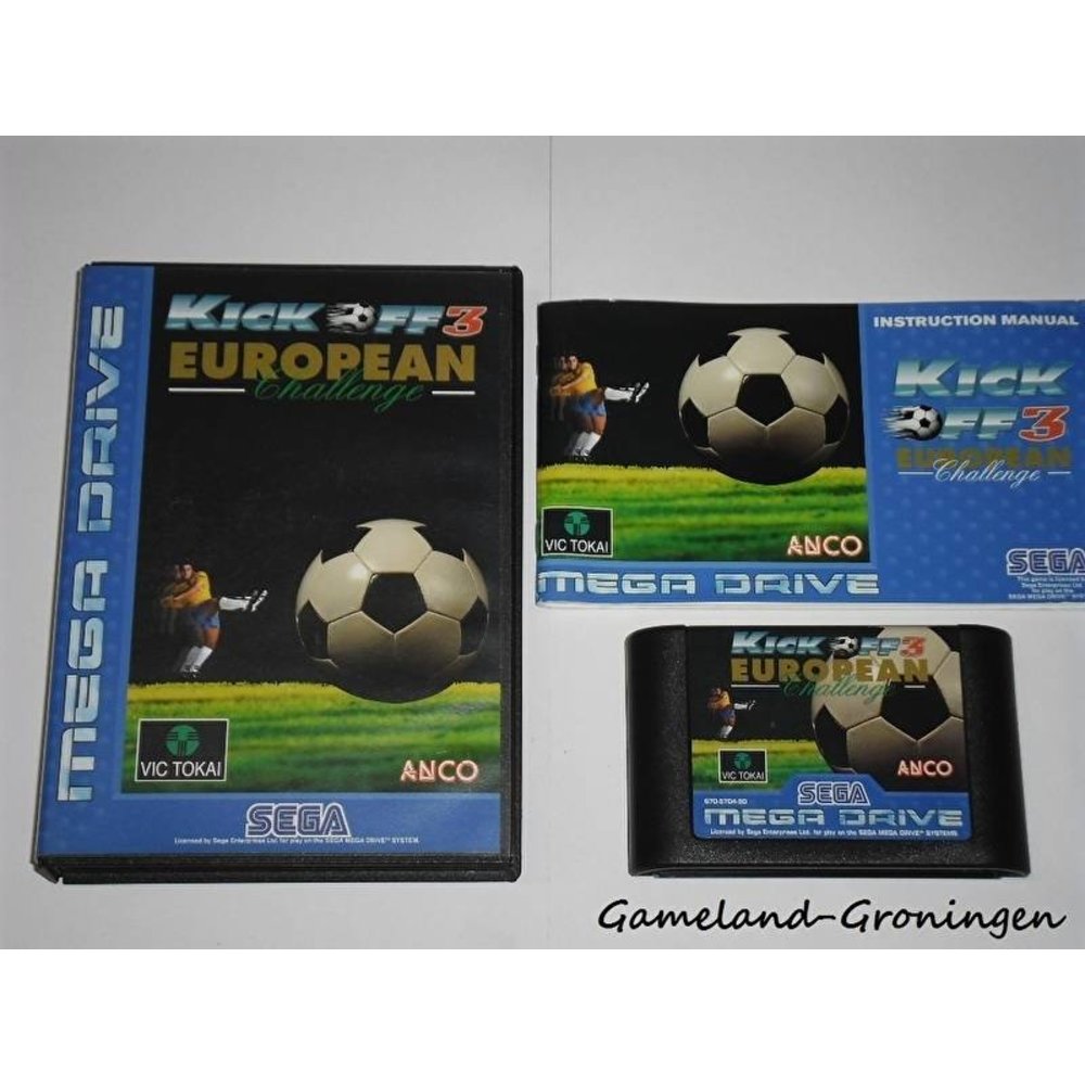 Sega Mega Drive - Kick Off 3 European Challenge - Pas De Sega Mega Drive - Kick Off 3 European Challenge - Pas De