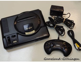 Sega Mega Drive met Controller & Bedrading