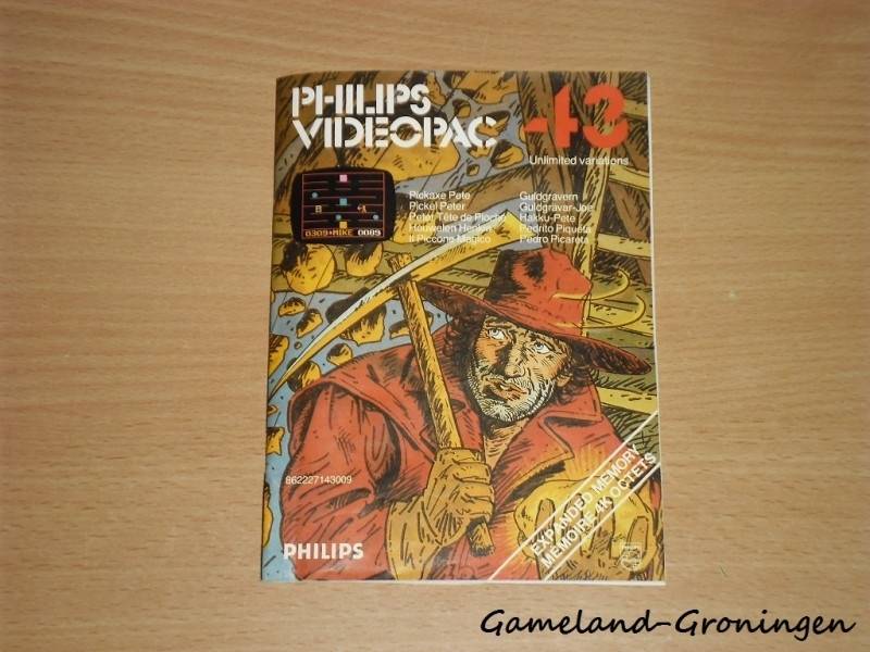 43: Pickaxe Pete (Handleiding)