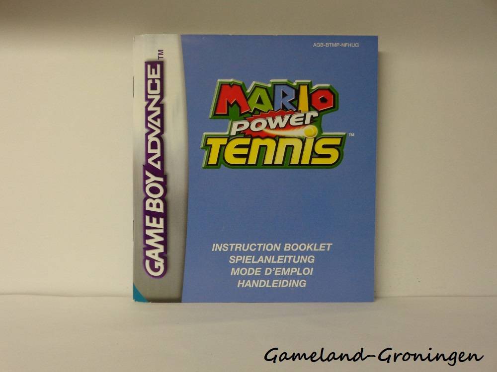 Mario Power Tennis (Manual, NFHUG)