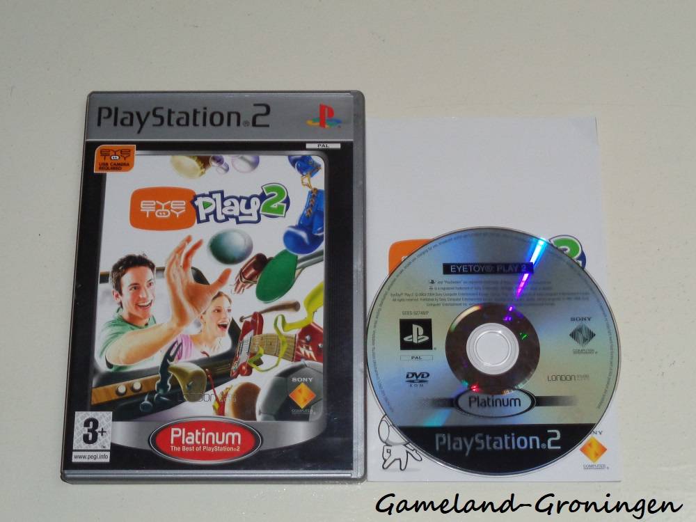 Eye Toy Play 2 (Complete, Platinum)