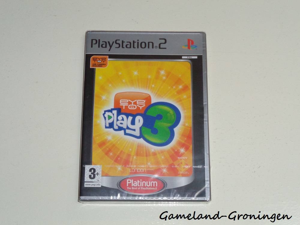 Eye Toy Play 3 (Nieuw en Geseald, Platinum)