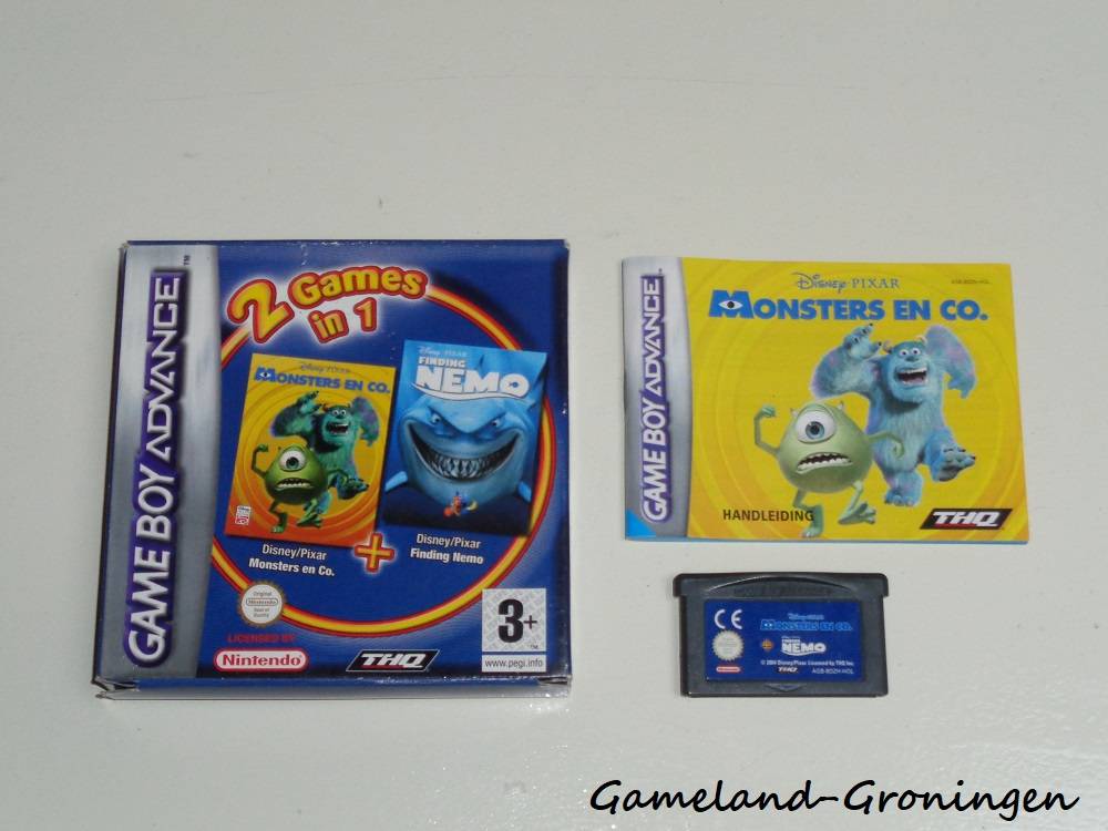 Disney's Monsters en Co + Finding Nemo (Compleet, HOL)