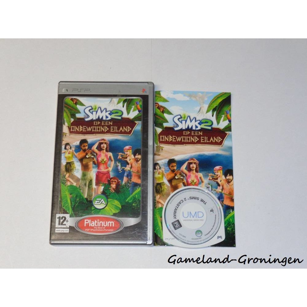 De Sims 2 op een Onbewoond Eiland PSP Kopen GamelandGroningen