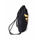 Zelda - Gold Rubber Printed Gymtas