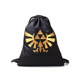 Zelda - Gold Rubber Printed Gym Bag