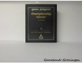 Championship Soccer (Tekst Label)