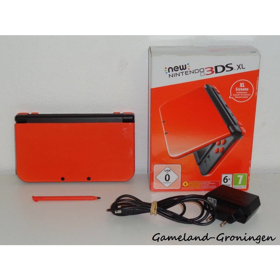 Kan niet lezen of schrijven zegen zich zorgen maken New Nintendo 3DS XL (Compleet, Oranje) Kopen - Gameland-Groningen