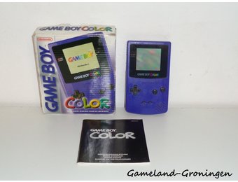 Gameboy Color (Compleet, Paars)