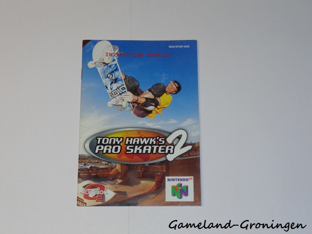 Tony Hawk's Pro Skater 2 (Handleiding, AUS)