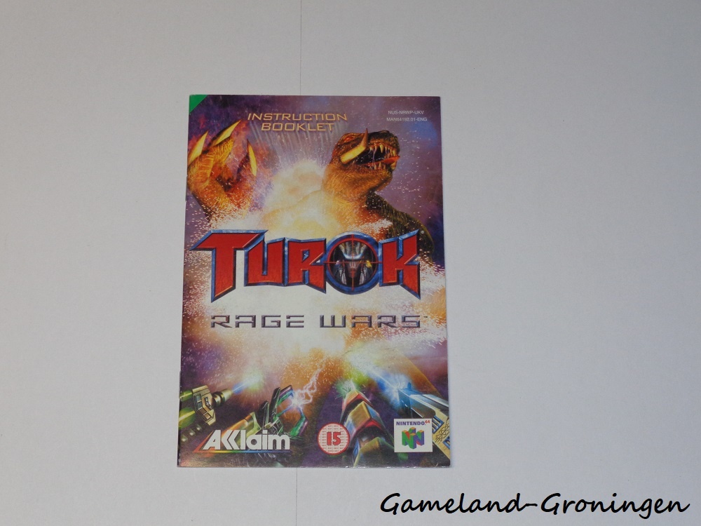 Turok Rage Wars (Handleiding, UKV)