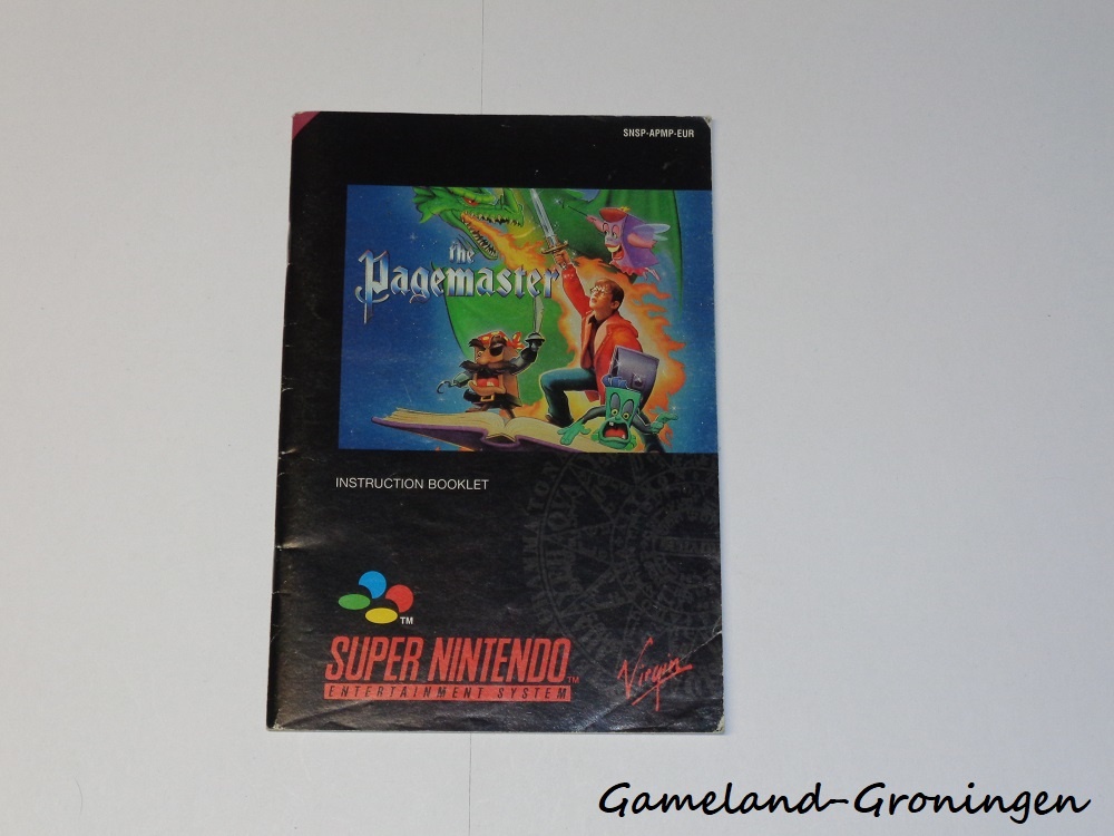 The Pagemaster (Handleiding, EUR)