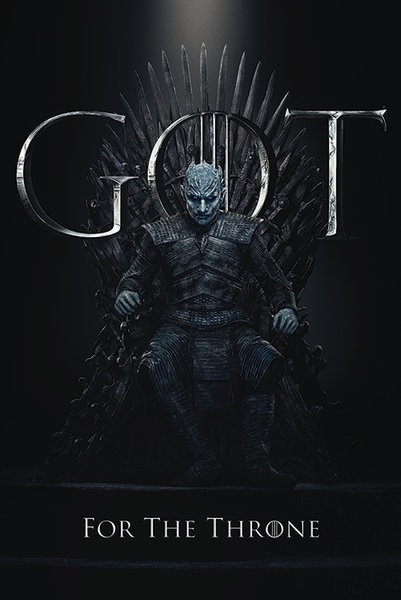 Game of Thrones - Night King For the Throne Poster 61 x 91 cm