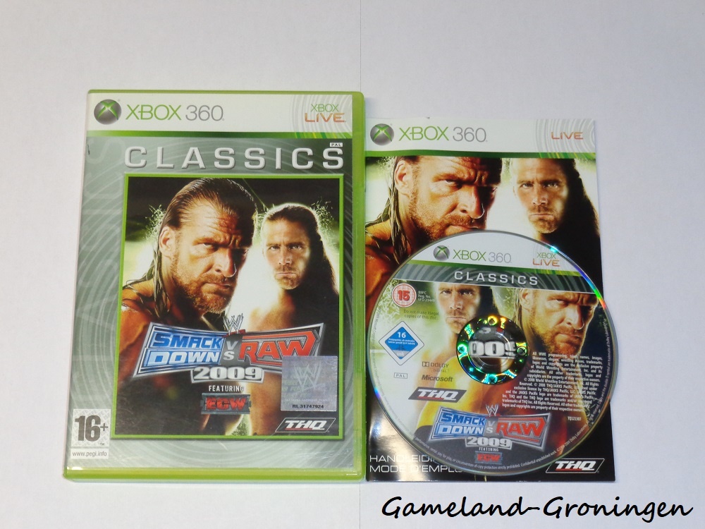 WWE Smackdown vs. Raw 2009 (Complete, Classics)