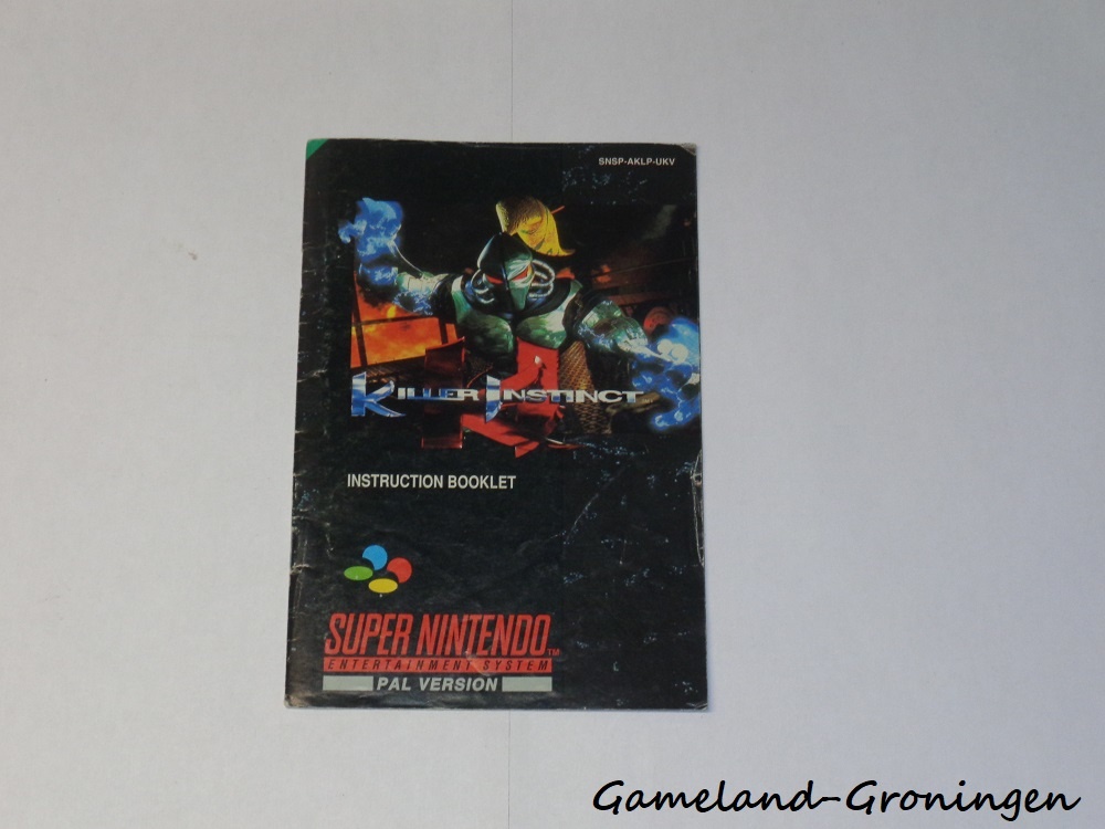 Killer Instinct (Manual, UKV)