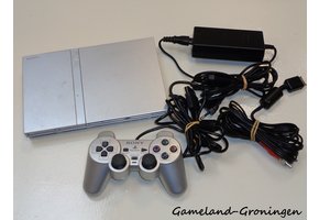 PlayStation 2 Slimline with Controller & Wiring (Silver)
