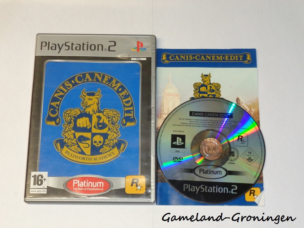 Canis Canem Edit (Bully) (Compleet, Platinum)