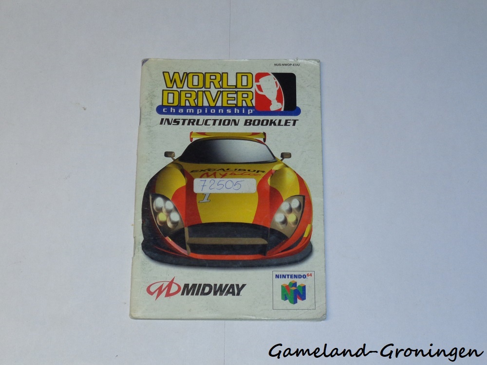 World Driver Championship (Handleiding, EUU)