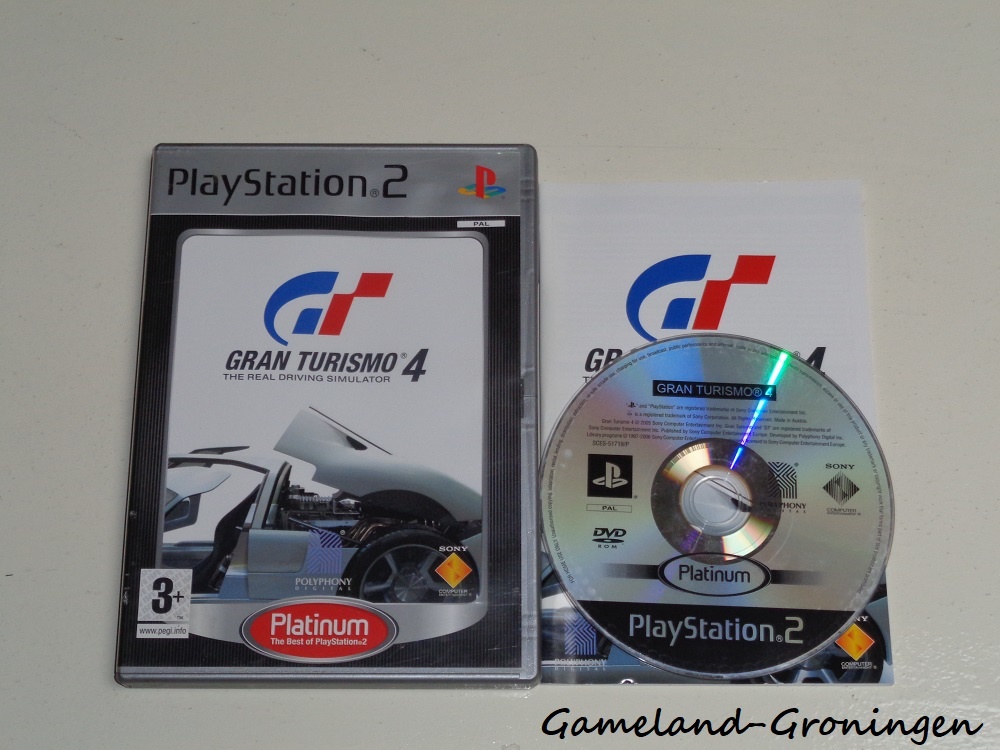 Gran Turismo 4 (Compleet, Platinum)