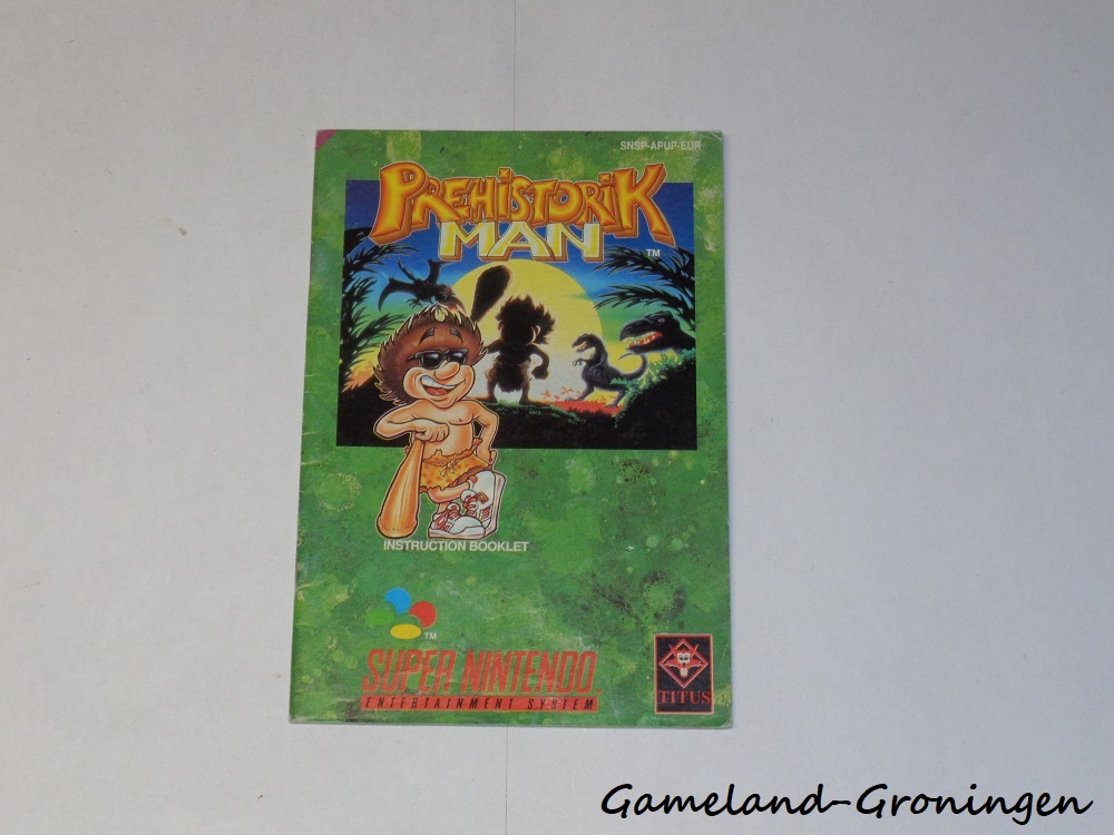 Prehistorik Man (Handleiding, EUR)
