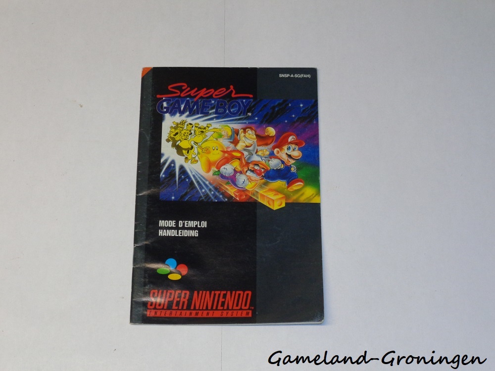 Super Gameboy (Handleiding, FAH)