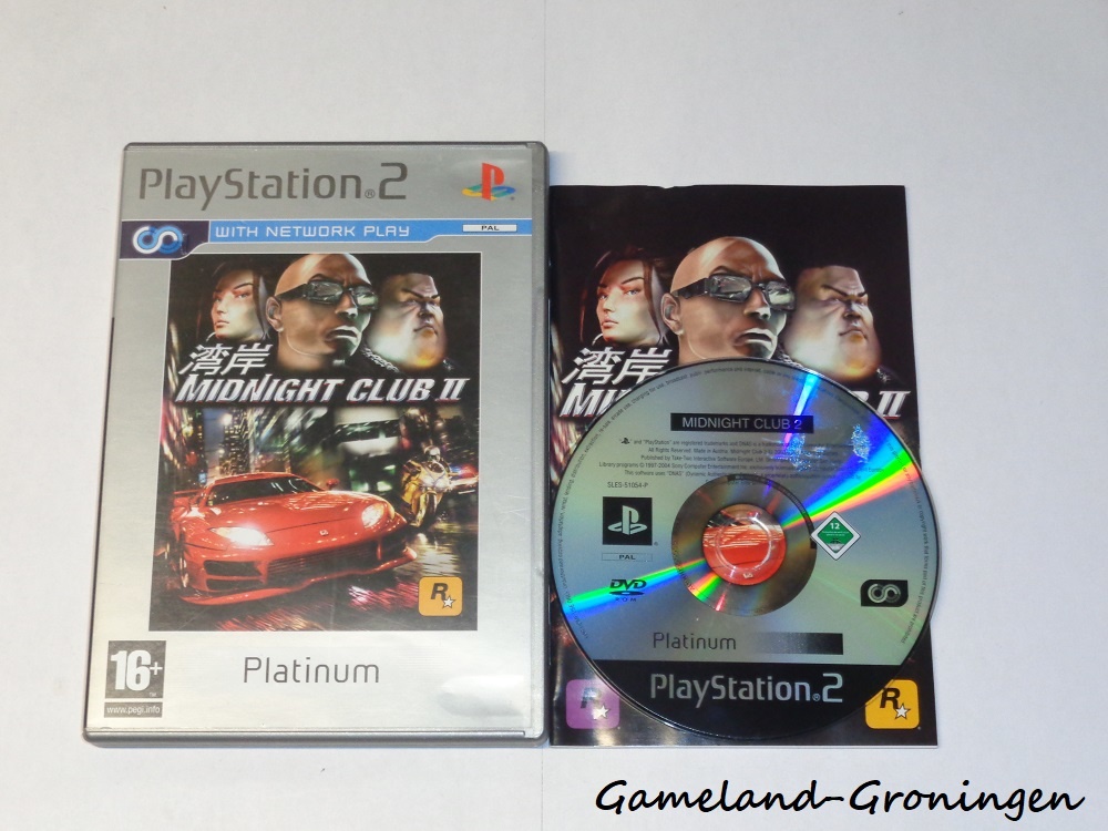 Midnight Club 2 (Compleet, Platinum)