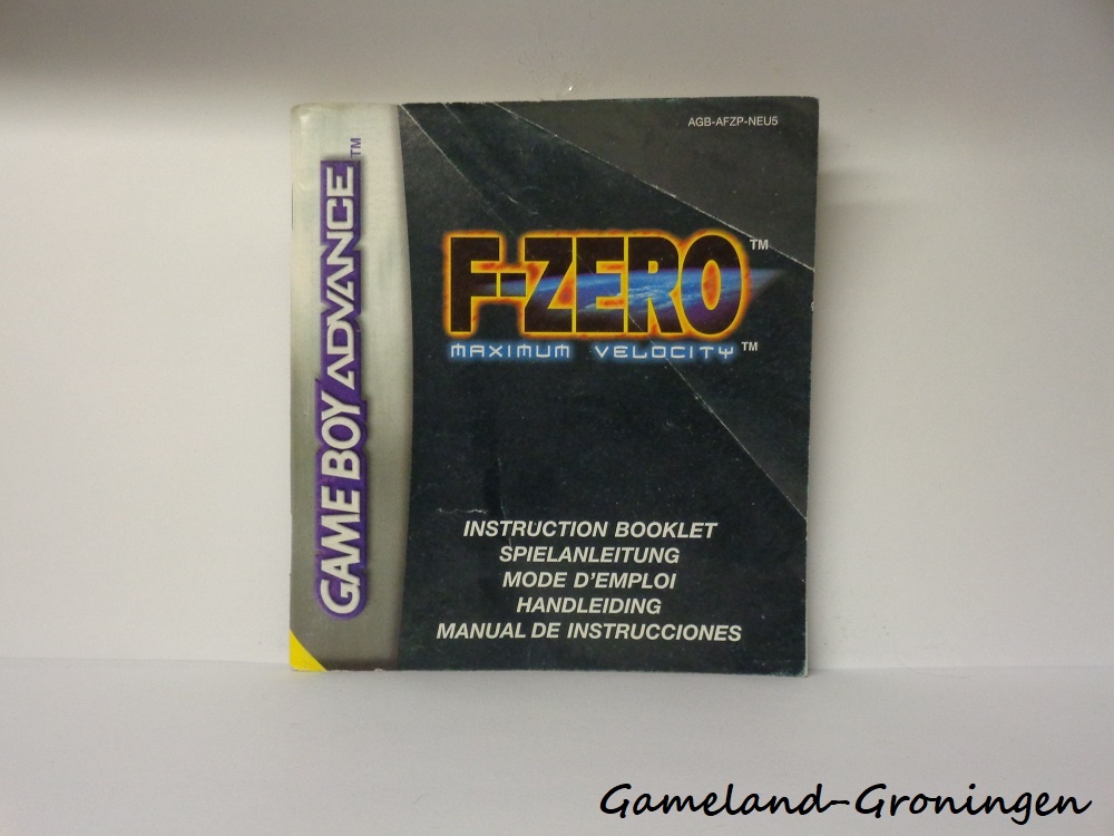 F-Zero Maximum Velocity (Handleiding, NEU5)