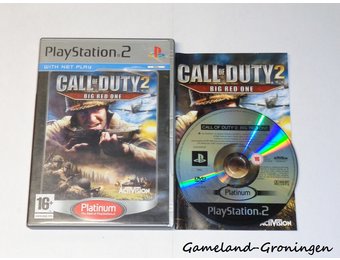 Call of Duty 2 Big Red One (Complete, Platinum)