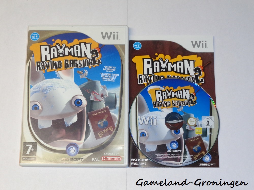 Rayman Raving Rabbids 2 (Compleet, FAH)