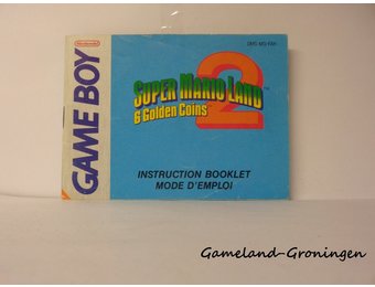 Super Mario Land 2 6 Golden Coins (Manual, FAH)