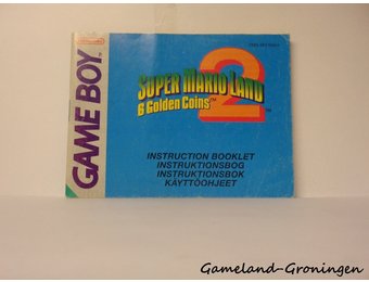 Super Mario Land 2 6 Golden Coins (Handleiding, NUK4)