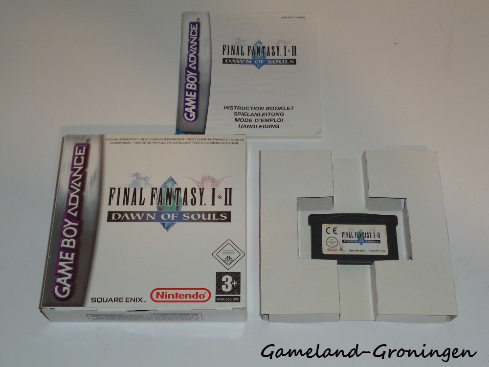 Final Fantasy I & II Dawn of Souls (Compleet, NEU6)